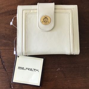 White Leather Wallet